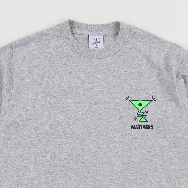Alltimers Action T Shirt Grey-1