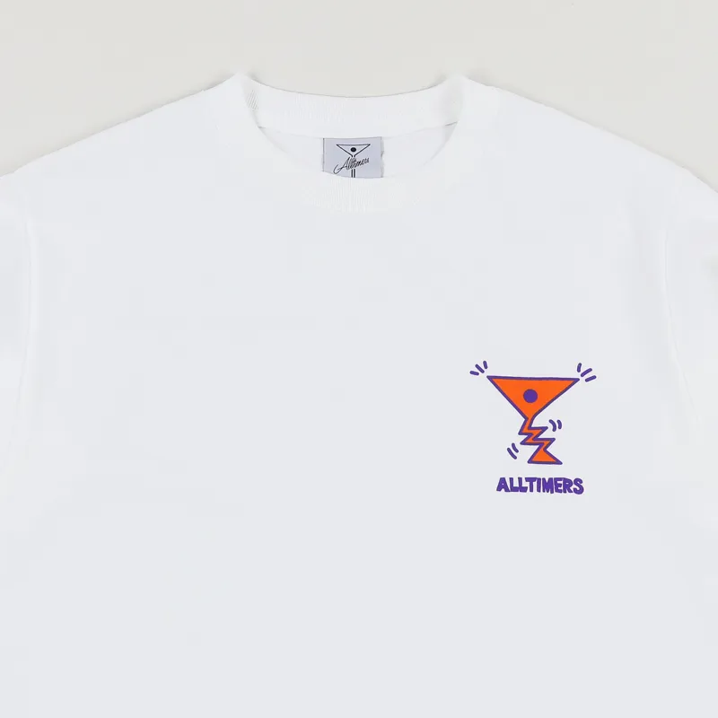 Alltimers Action T Shirt White-1