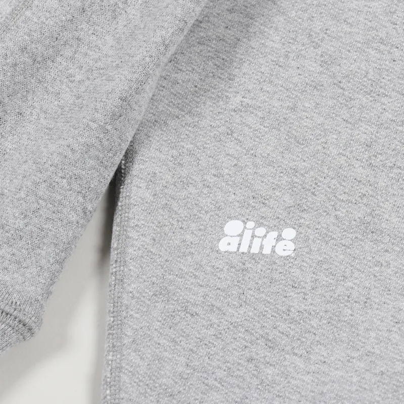 Alife Generic Logo Hoodie Heather Grey-2
