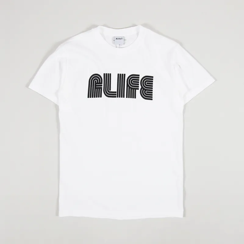 Alife Team T Shirt White Black