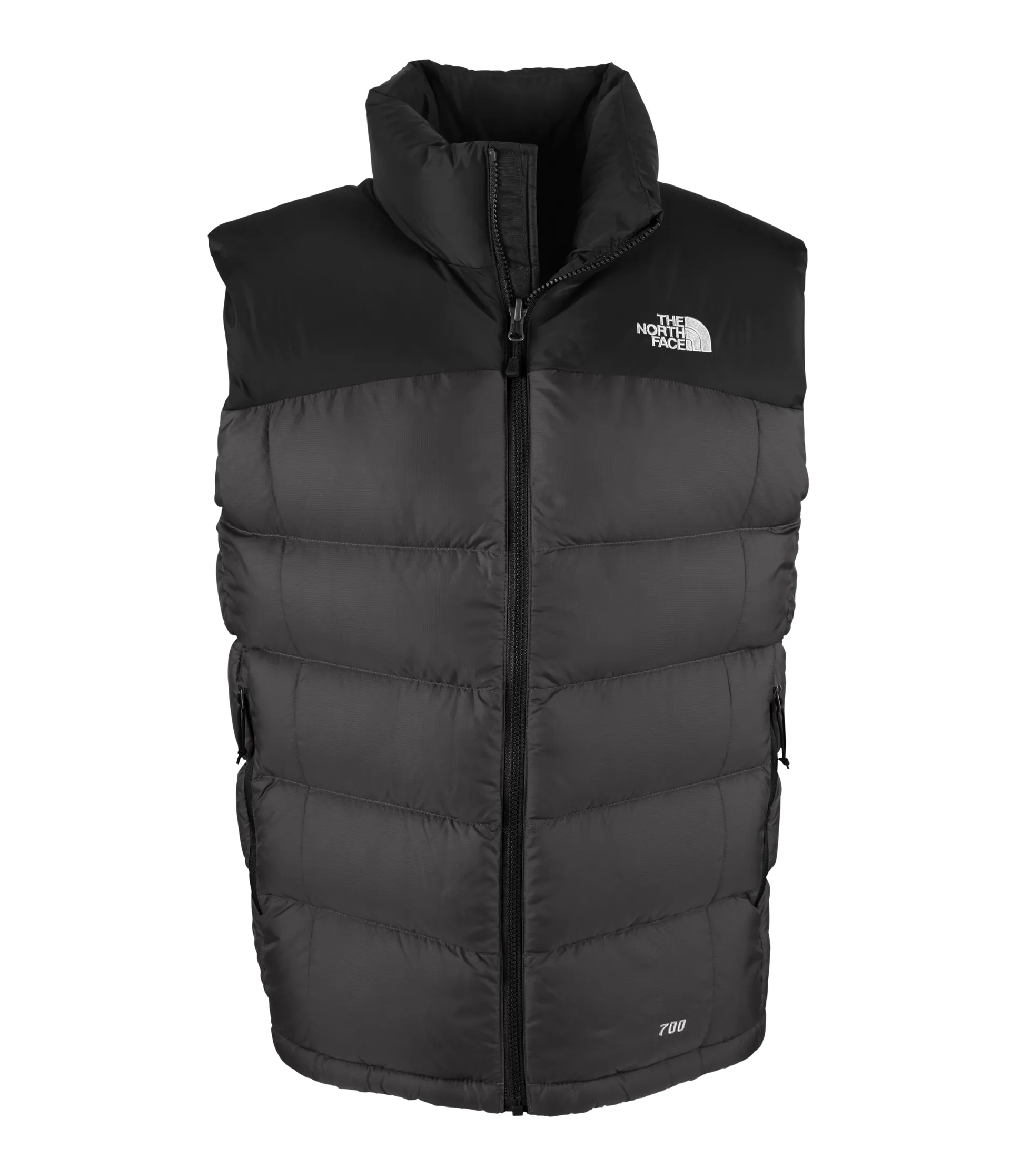 Jacket Nuptse Gilet The North Face Mens Nuptse Vest Asphalt Grey