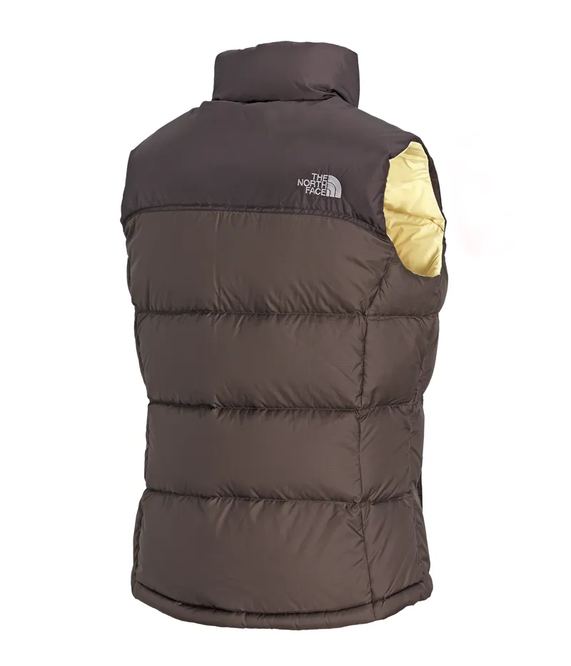 The North Face Womens Nuptse Classic Vest Brunette Brown-1