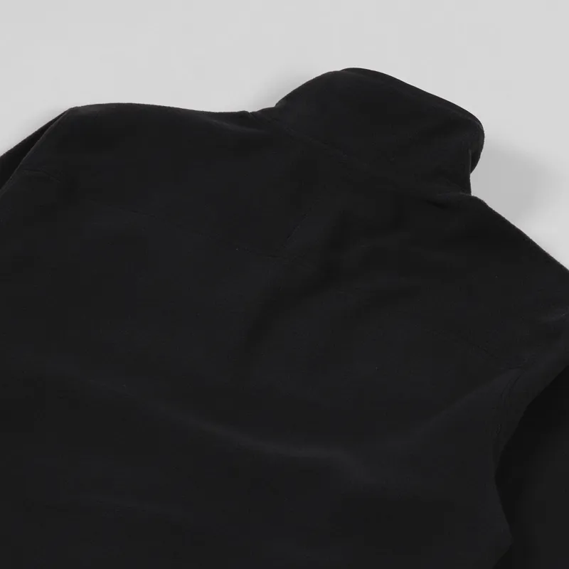 The North Face 100 Glacier Quarter Zip Fleece Black-3