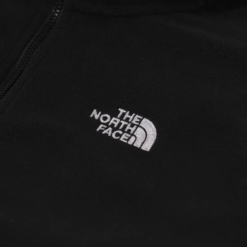 The North Face 100 Glacier Quarter Zip Fleece Black-5