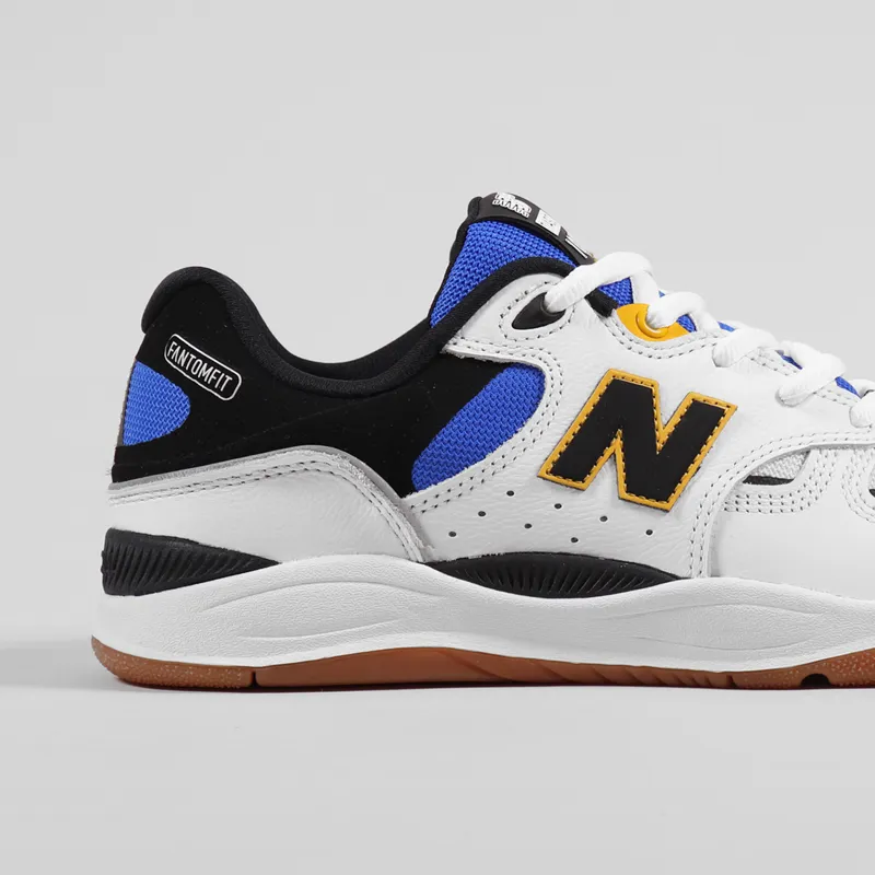New Balance Numeric 1010 Tiago Shoes White Blue-5