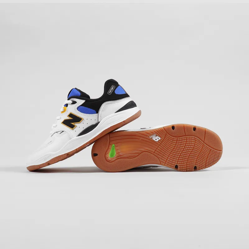 New Balance Numeric 1010 Tiago Shoes White Blue-1