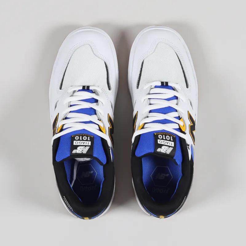 New Balance Numeric 1010 Tiago Shoes White Blue-4