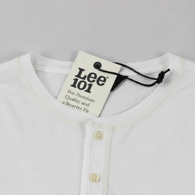 Lee 101 Henley T Shirt Jet Stream-1