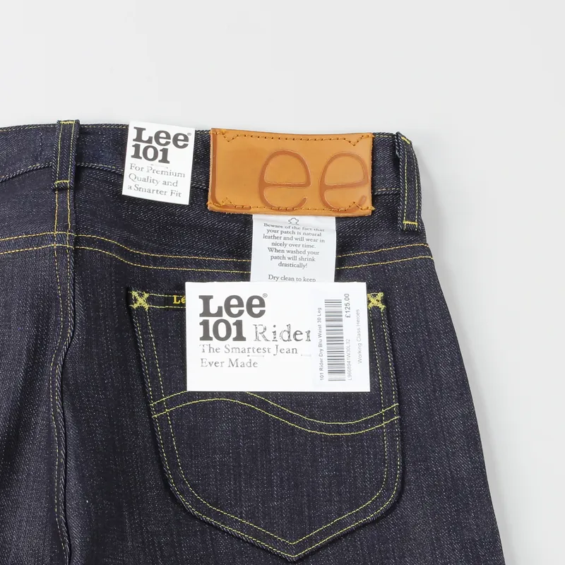 Lee 101 Rider Jeans Dry Blue-5