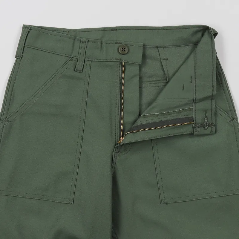 Stan Ray 1201 Taper Fatigue Trouser Olive Sateen-2
