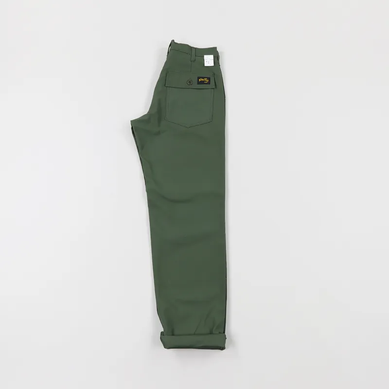 Stan Ray 1201 Taper Fatigue Trouser Olive Sateen-3