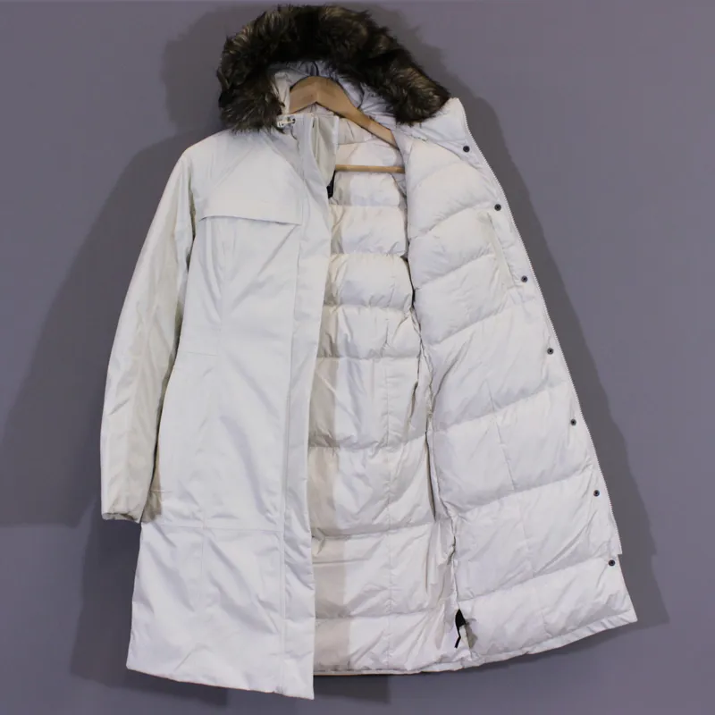 The North Face Womens Arctic Parka Vintage White-6