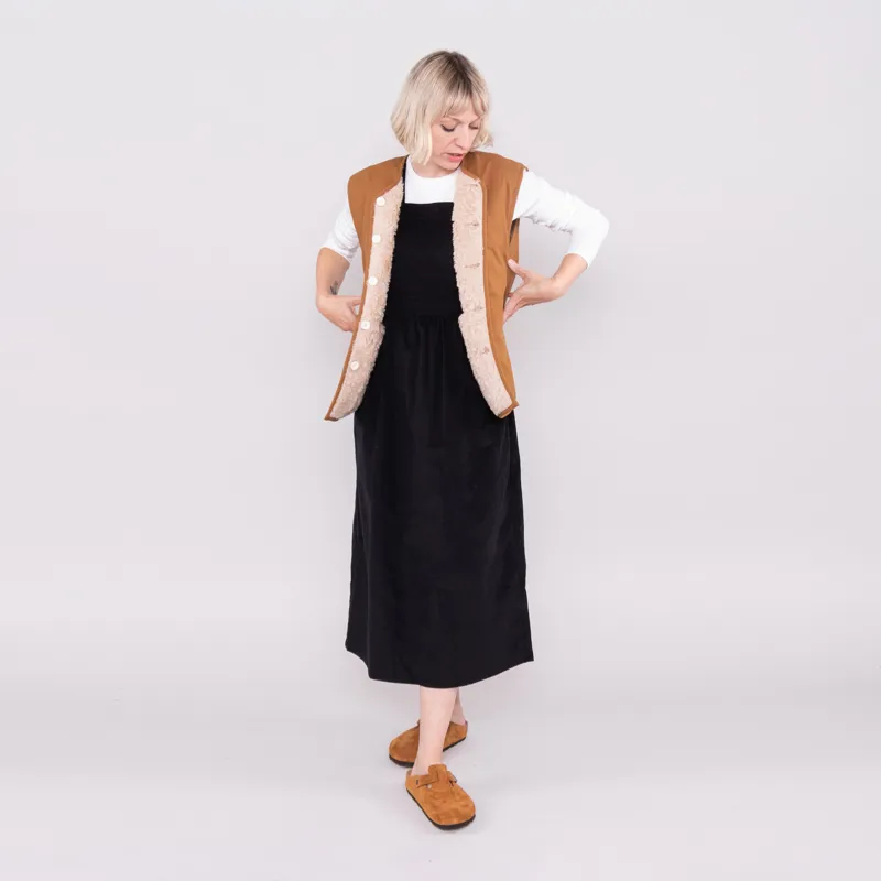 Sideline Womens Stevie Vest Natural Wool-2