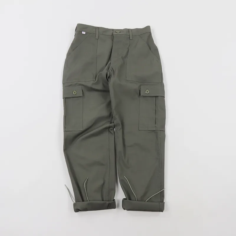 Stan Ray 1909 Cargo Pant Olive Ripstop-1