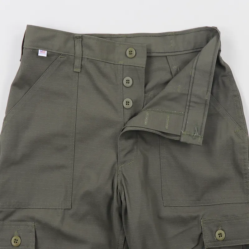 Stan Ray 1909 Cargo Pant Olive Ripstop-2