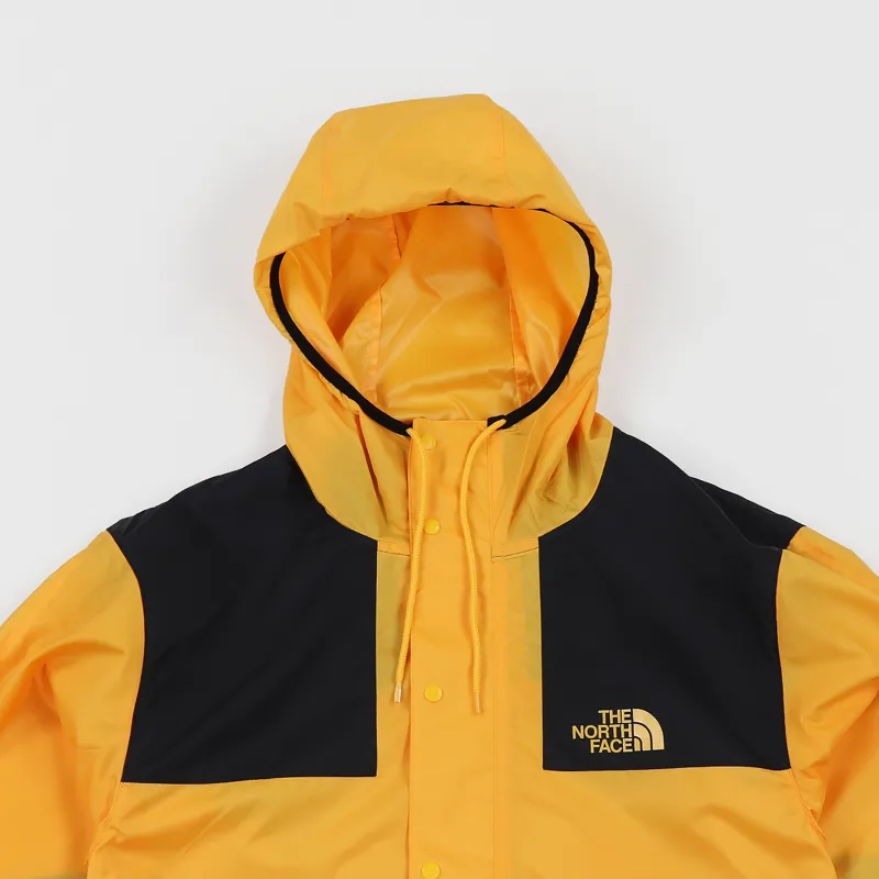 The North Face 1985 Seasonal Mountain Jacket Yellow Black-1