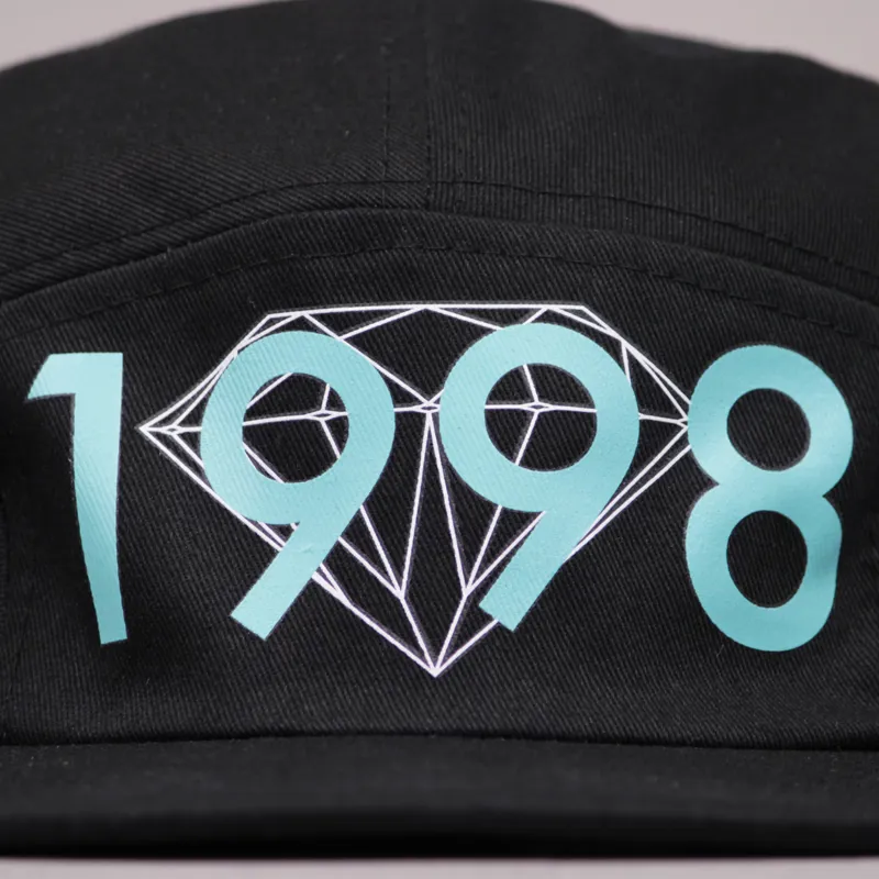 Diamond 1998 Five Panel - Black-2