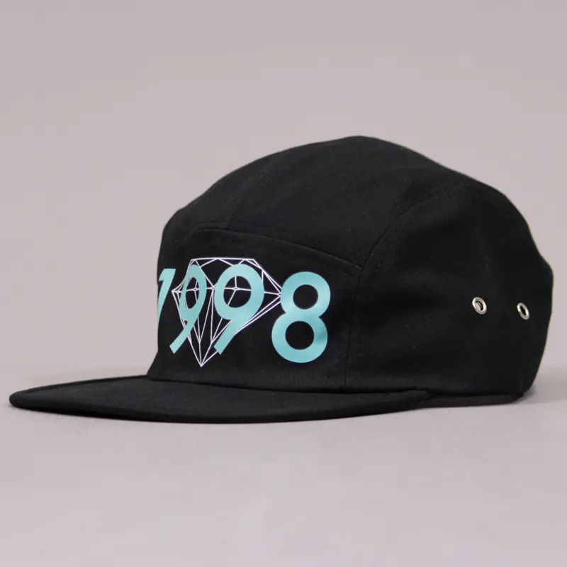 Diamond 1998 Five Panel - Black