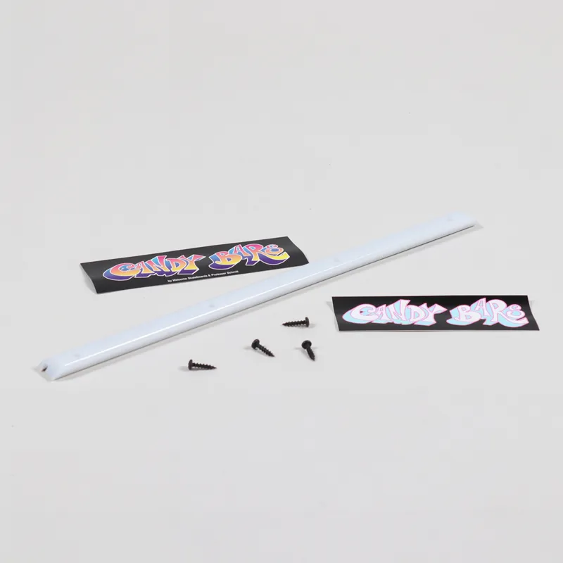 Welcome Candy Bar Rail Individual White-1