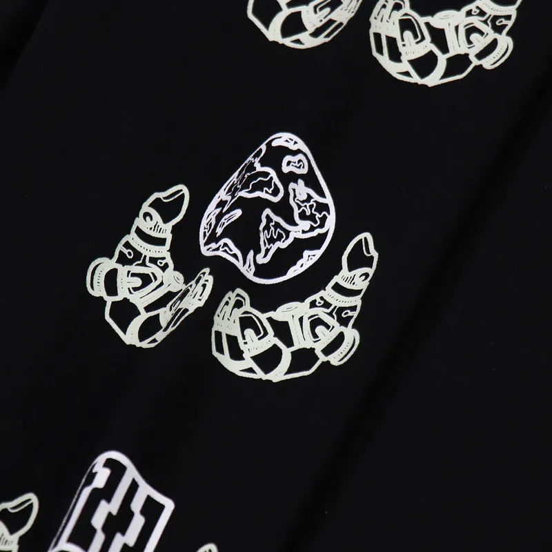 Maharishi 2020 Vision Organic Long Sleeve T Shirt Black-4