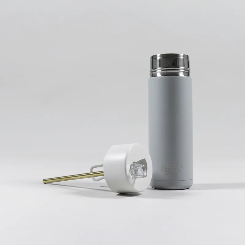 Frank Green 20oz Stainless Steel Ceramic Reusable Bottle Harbor Mist-2