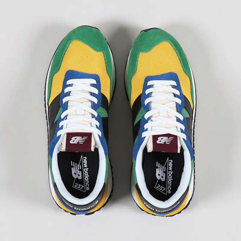 New Balance 237 Shoes Captain Blue Gold-3