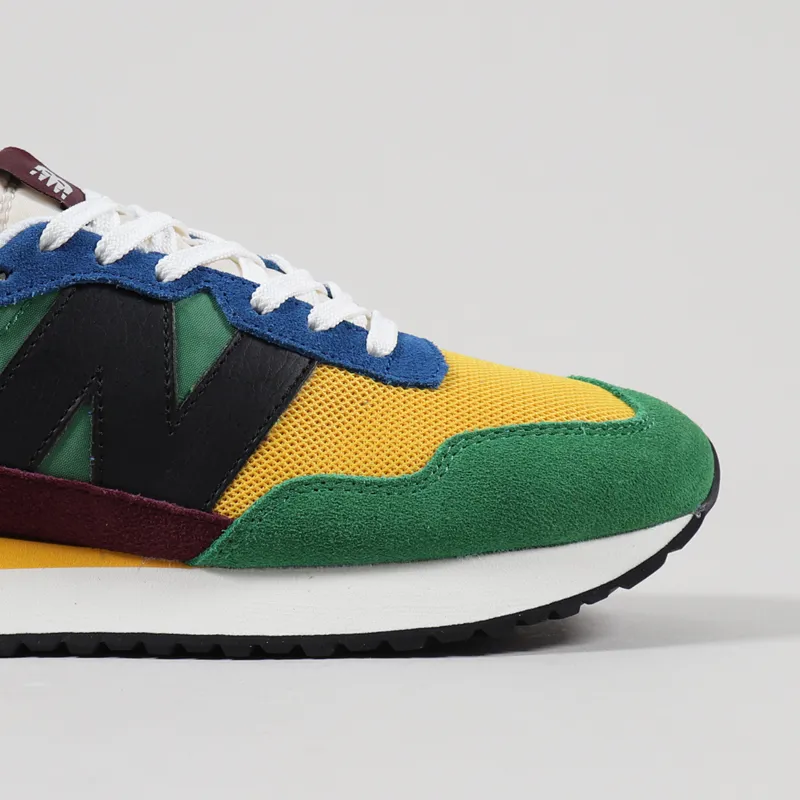 New Balance 237 Shoes Captain Blue Gold-6