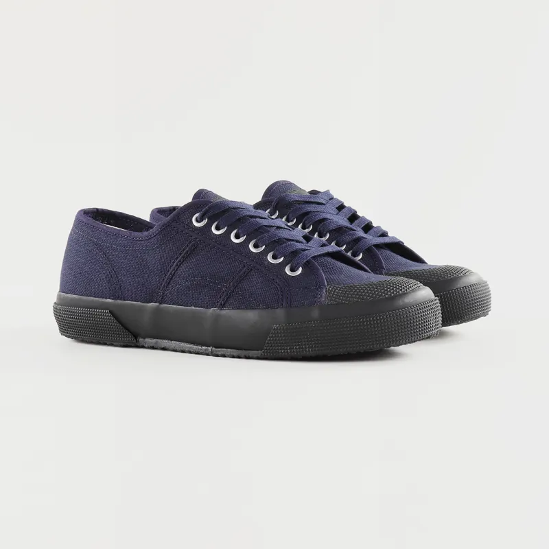 Superga 2390 Cotu Shoes Blue Navy Black-3
