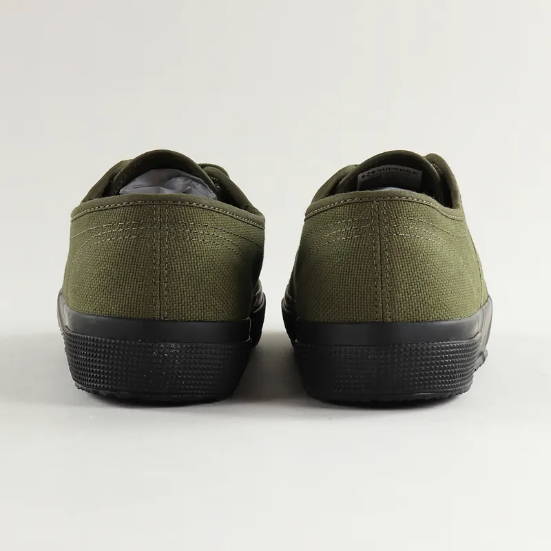 Superga 2390 Cotu Shoes Green Military Black-5