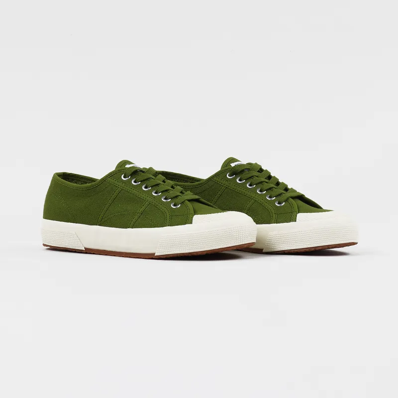 Superga 2390 Cotu Shoes Green Military-3