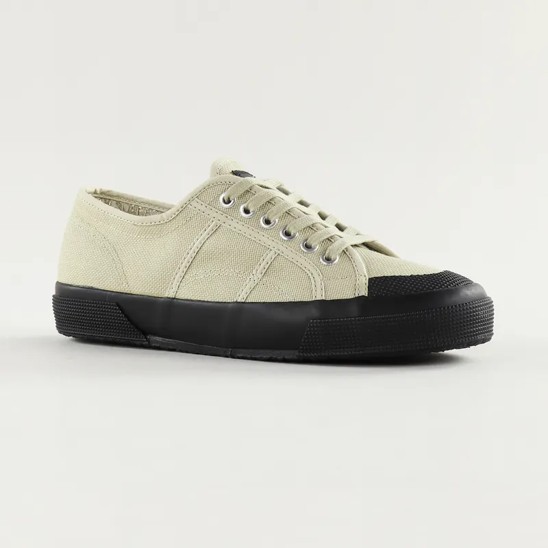 Superga 2390 Cotu Shoes Taupe Black-4