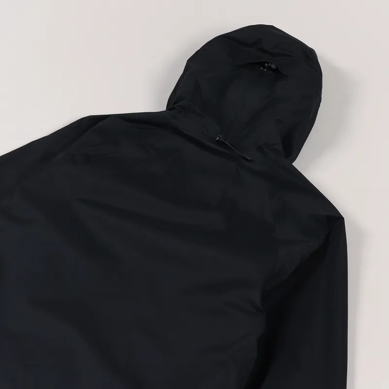 Snow Peak 2.5L Rain Jacket Black-4