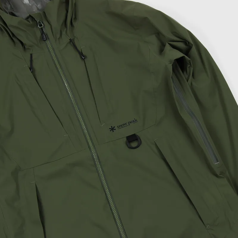 Snow Peak 2.5L Wanderlust Jacket Olive-2