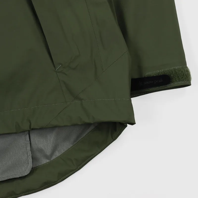 Snow Peak 2.5L Wanderlust Jacket Olive-4