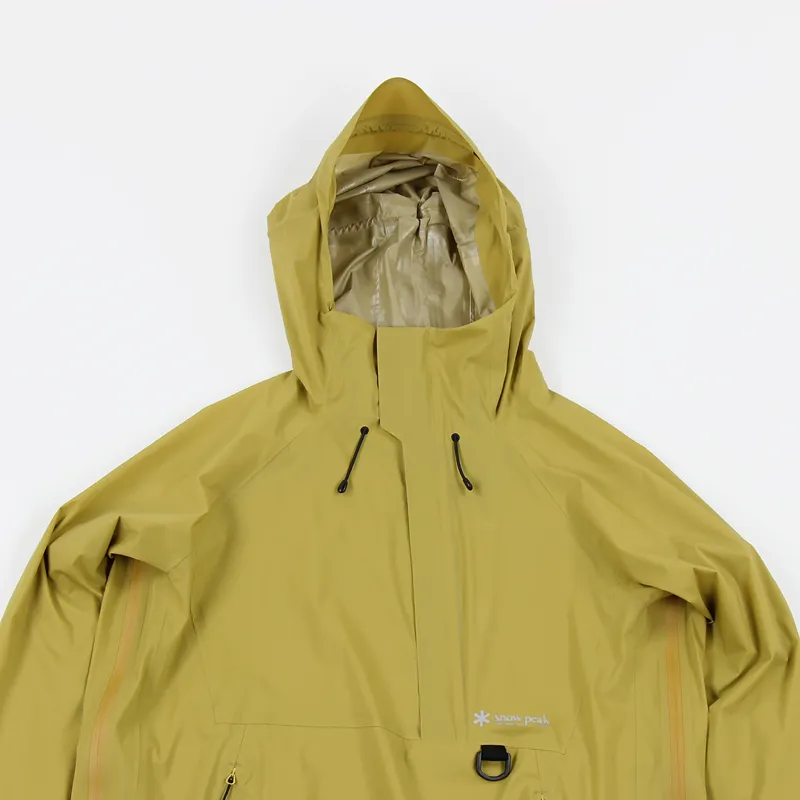 Snow Peak 2.5L Wanderlust Pullover Mustard-1