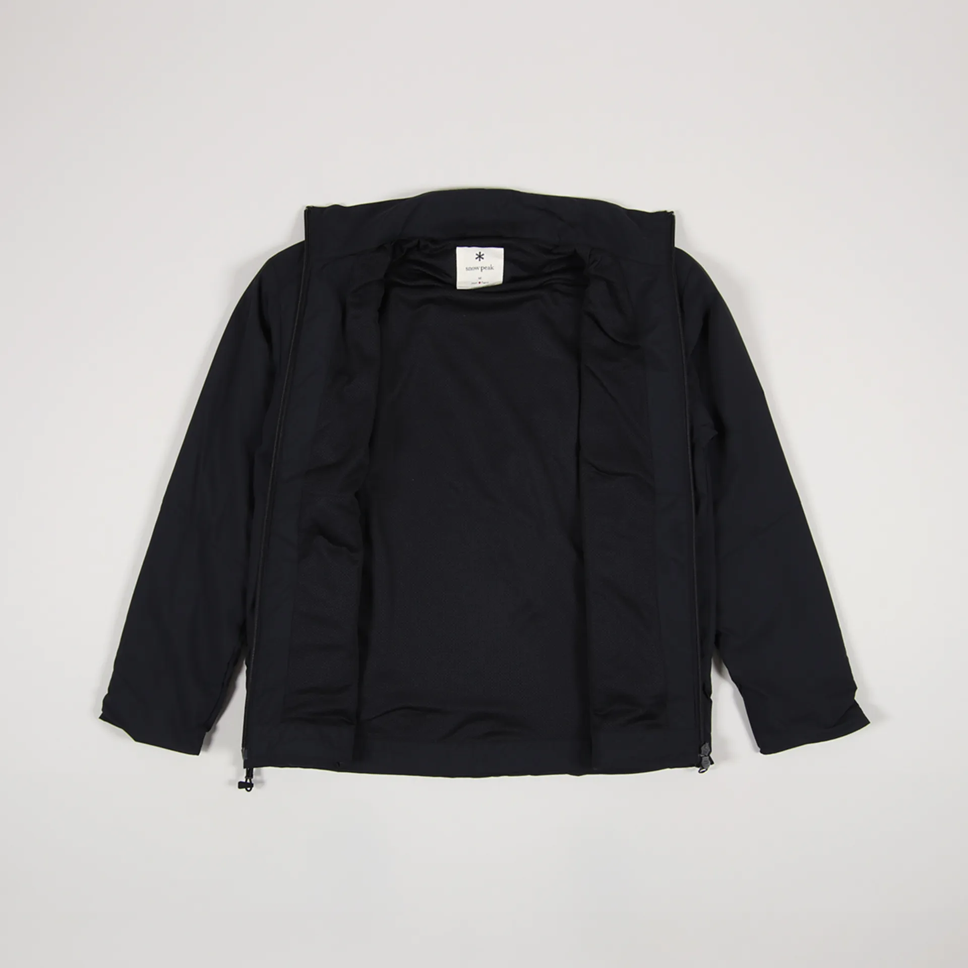 Snow Peak Mens Japanese Technical 2L Octa Jacket Black