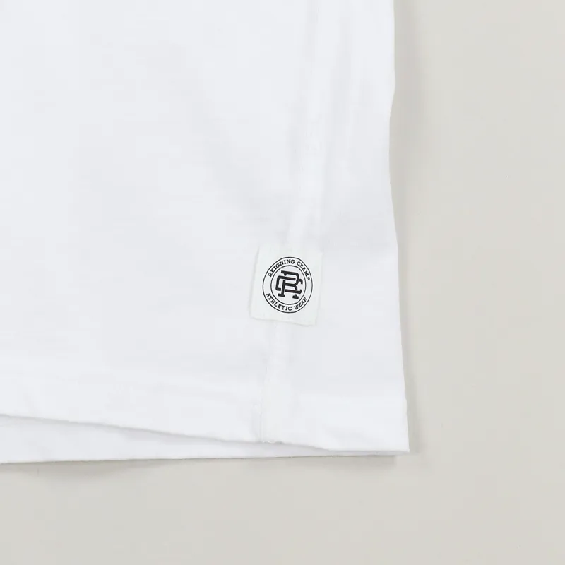 Reigning Champ 2 Pack T Shirt White-1