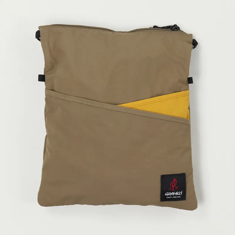 Gramicci 2 Way Sacoche Bag Tan-2