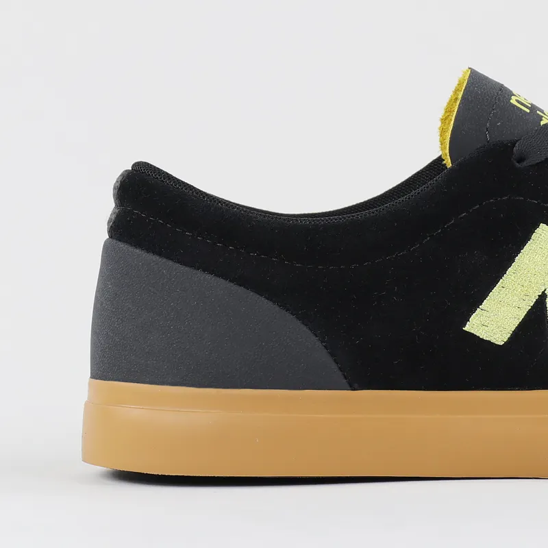 New Balance Numerics Brighton 345 Shoes Black Yellow Cream-1