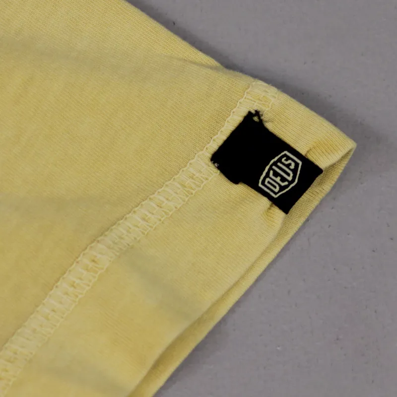Deus Ex Machina 356 T Shirt Custard-2