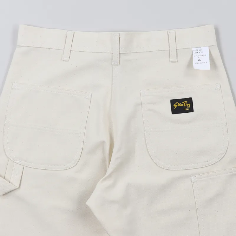 Stan Ray 3700 80s Painter Shorts Natural Drill-3