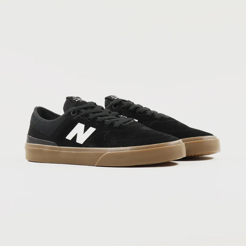 Encogimiento acoso Ambiguo New Balance Numeric Mens Skate Shoes 379 Trainers Black Gum