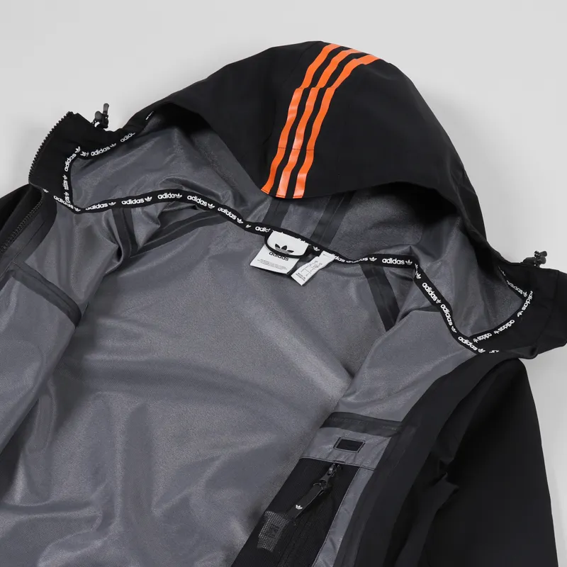 Adidas Snowboarding 3L20 Jacket Black Signal Orange-4