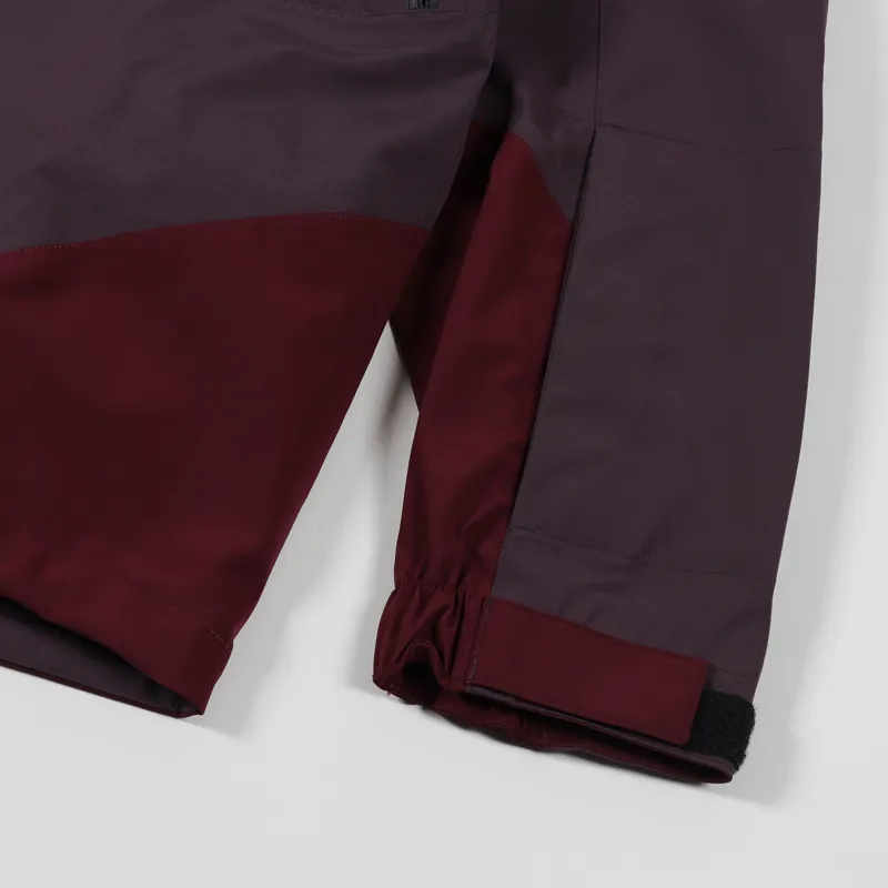 Adidas Snowboarding 3L20 Jacket Red Maroon Green-7