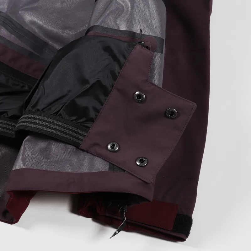 Adidas Snowboarding 3L20 Jacket Red Maroon Green-8