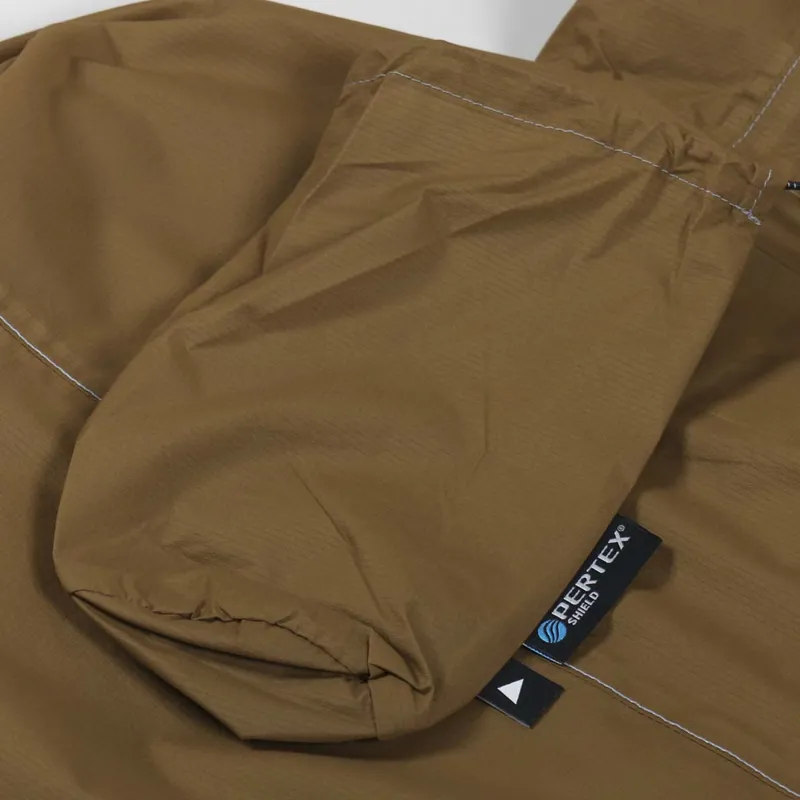 And Wander 3L UL Rain Jacket Camel-7