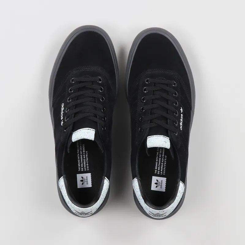 Adidas Skateboarding 3MC Vulc Shoes Black White Grey-7