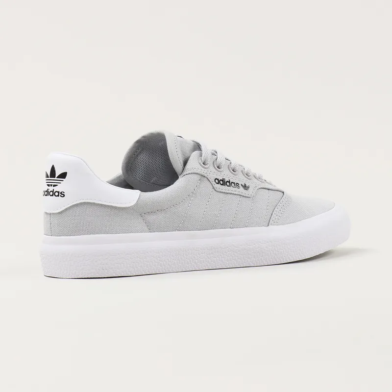 Adidas Skateboarding 3MC Shoes Light Solid Grey White-8