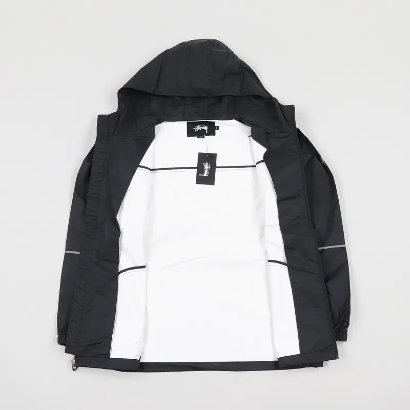 Stussy 3M Nylon Jacket Black-2