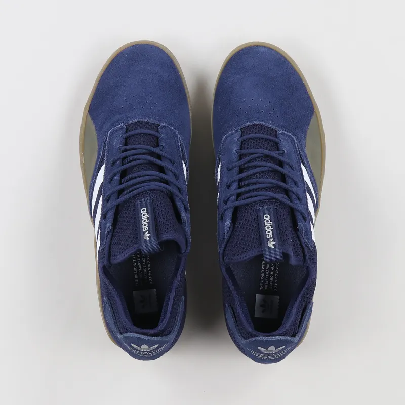 Adidas Skateboarding 3ST.001 Shoes Navy White Gum-8